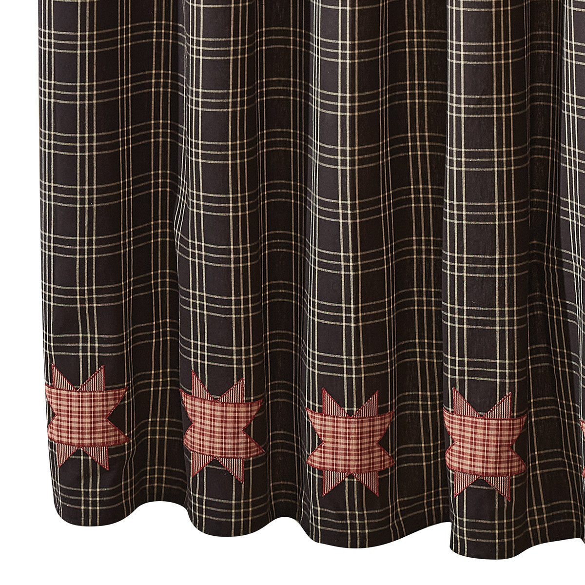 Farmhouse Star Shower Curtain 72" x 72" - Park Designs