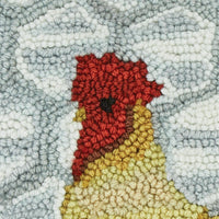 Thumbnail for Break Of Day Hooked Pillow - 18x18 - Park Designs - The Fox Decor