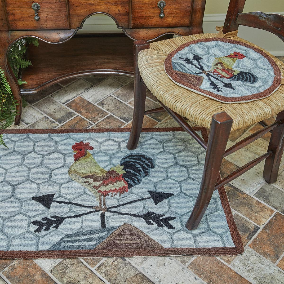 Break Of Day Hooked Chair Pad Park Designs - The Fox Decor