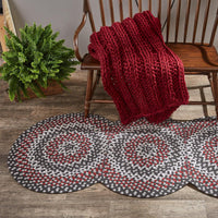 Thumbnail for Limestone Braided Rug Runner - 2.5'x6' Park Designs - The Fox Decor