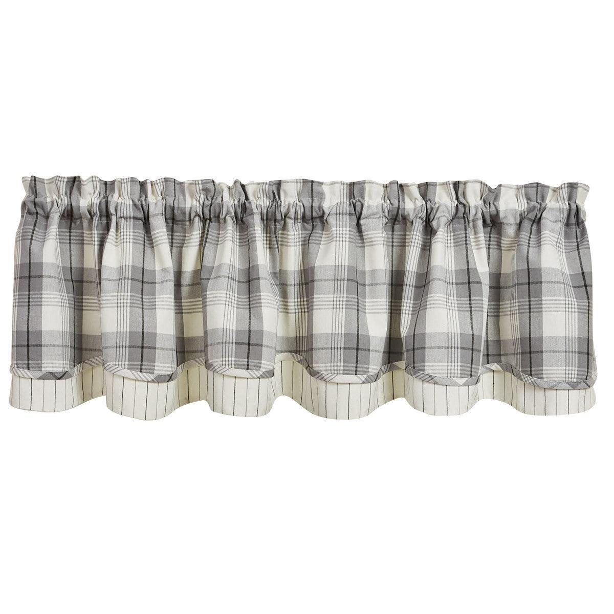 Limestone Valance - Lined Layered 72x16 Park designs - The Fox Decor