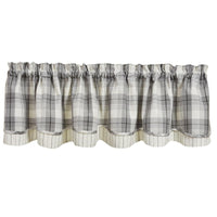 Thumbnail for Limestone Valance - Lined Layered 72x16 Park designs - The Fox Decor