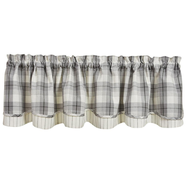 Limestone Valance - Lined Layered 72x16 Park designs - The Fox Decor