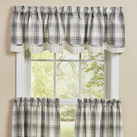 Thumbnail for Limestone Valance - Lined Layered 72x16 Park designs