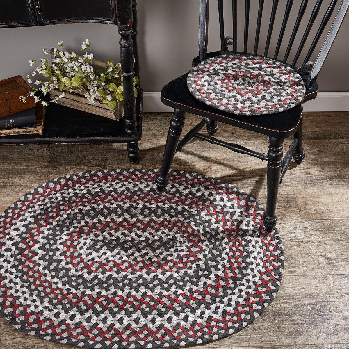Limestone Braided Chair Pads Set of 4 Park Designs - The Fox Decor