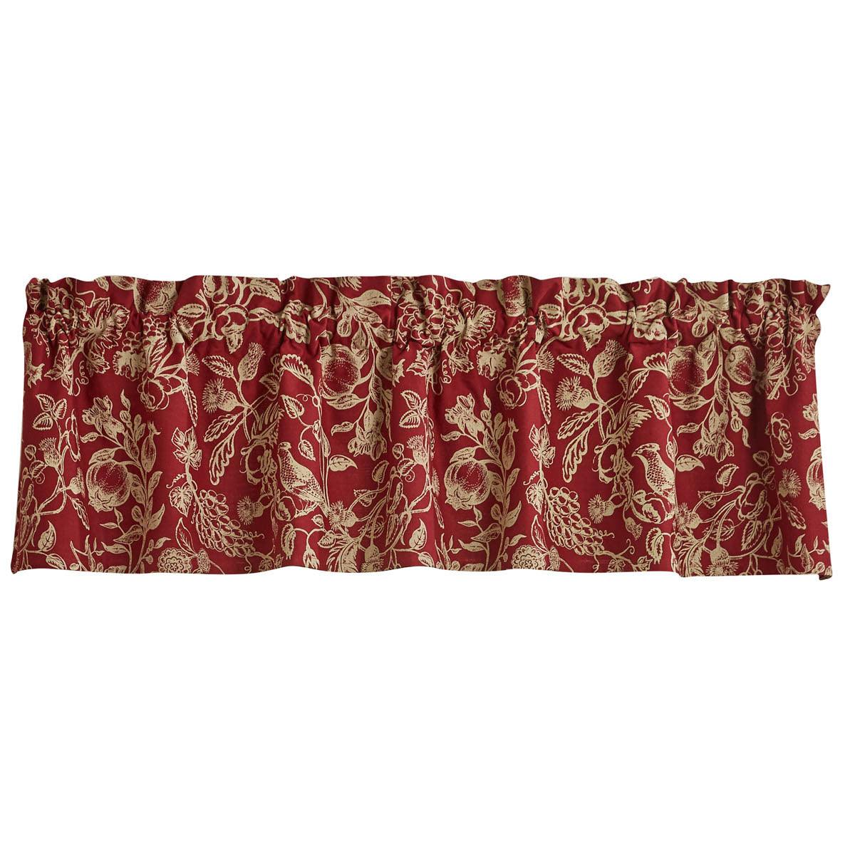 Mason Reserve Valance - Lined 60x14 Park Designs