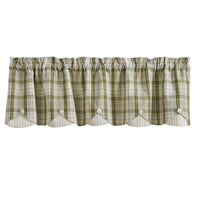 Thumbnail for Peaceful Cottage Valance - Scalloped Park Designs - The Fox Decor
