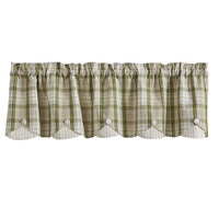 Thumbnail for Peaceful Cottage Valance - Scalloped  Park Designs