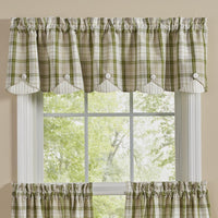Thumbnail for Peaceful Cottage Valance - Scalloped Park Designs - The Fox Decor