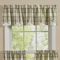 Thumbnail for Peaceful Cottage Valance - Scalloped  Park Designs
