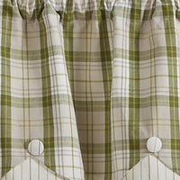 Thumbnail for Peaceful Cottage Valance - Scalloped Park Designs - The Fox Decor