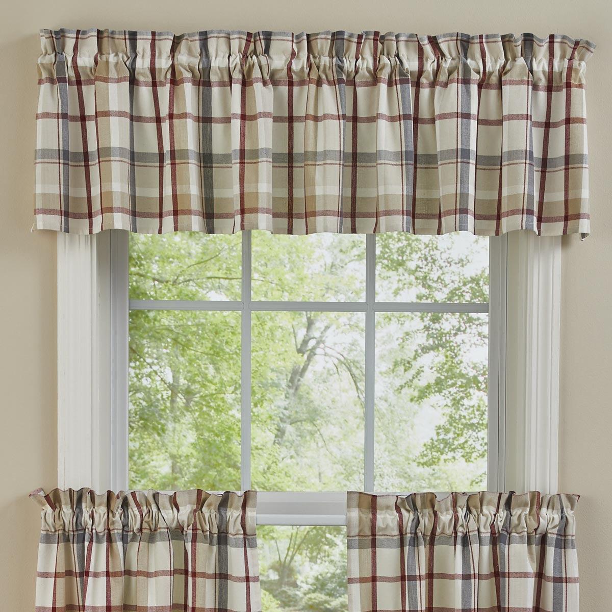 Glenwood Valance - 72x14 Park designs - The Fox Decor