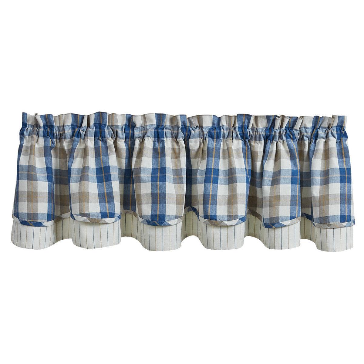 Bingham Valance - Lined Layered Park Designs - The Fox Decor