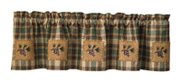 Thumbnail for Scotch Pine Lined Patch Valance Park Designs - The Fox Decor