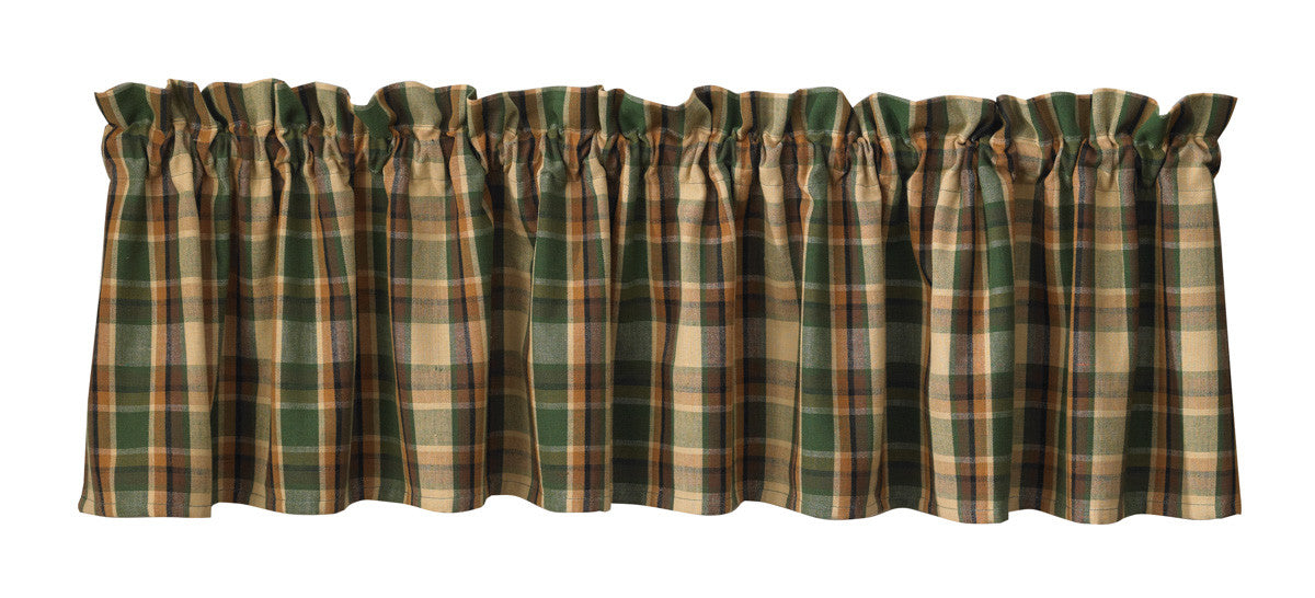 Scotch Pine Valance 72"x14" Park designs - The Fox Decor