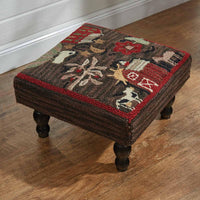 Thumbnail for Farm Life Hooked Stool Park Designs - The Fox Decor
