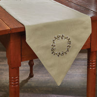 Thumbnail for Cotton Wreath Table Runner - Point 13x42 Park Designs