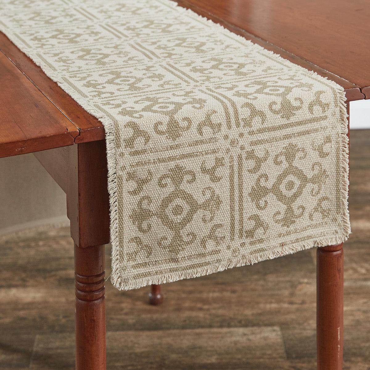 Tiles Table Runner -72"L Park Designs - The Fox Decor