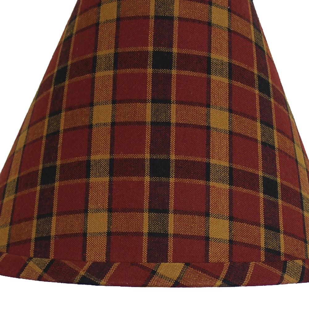 Homestead - Red Lampshade 14 Inch Washer 4W330017 - The Fox Decor