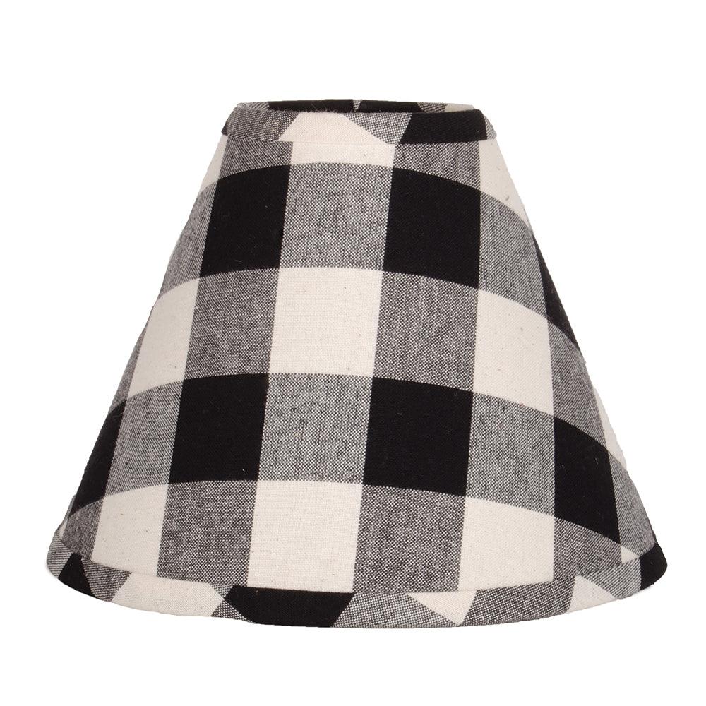 Buffalo Check- Black Buttermilk Lampshade 14 Inch Washer 4W510011 - The Fox Decor