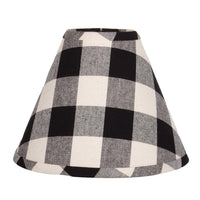 Thumbnail for Buffalo Check- Black Buttermilk Lampshade 14 Inch Washer 4W510011 - The Fox Decor