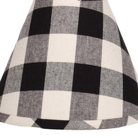 Thumbnail for Buffalo Check- Black Buttermilk Lampshade 14 Inch Washer 4W510011 - The Fox Decor