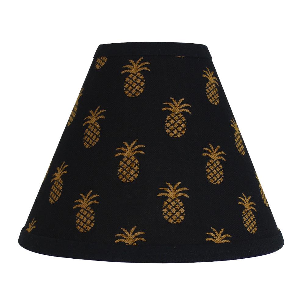 Pineapple Town - Black Lampshade 14 Inch Washer 4W660011 - The Fox Decor