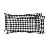 Thumbnail for Annie Buffalo Black Check King Pillow Case Set of 2 21x40 VHC Brands - The Fox Decor