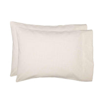 Thumbnail for Burlap Antique White Standard Pillow Case Set of 2 21x30 VHC Brands - The Fox Decor