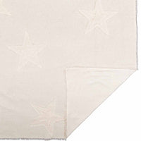 Thumbnail for Burlap Antique White Star King/Queen/Twin Coverlet - The Fox Decor