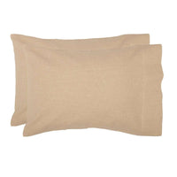 Thumbnail for Burlap Vintage Standard Pillow Case Set of 2 21x30 VHC Brands - The Fox Decor