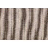 Thumbnail for Dakota Star Farmhouse Blue Ticking Stripe Bed Skirts VHC Brands - The Fox Decor