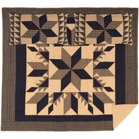 Dakota Star California King Quilt Set; 1-Quilt 130Wx115L w/2 Shams 21x37 VHC Brands - The Fox Decor
