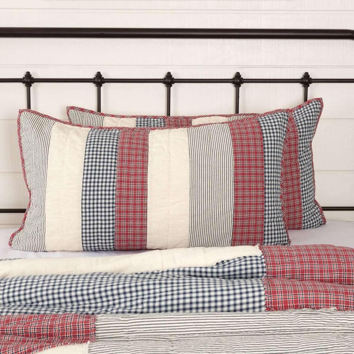 Hatteras Patch King Sham 21x37 VHC Brands - The Fox Decor
