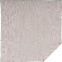 Thumbnail for Hatteras Seersucker Blue Ticking Stripe Quilt Coverlet VHC Brands - The Fox Decor