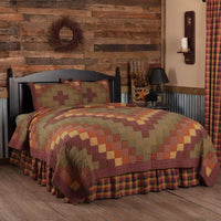 Thumbnail for Heritage Farms California King Quilt Set; 1-Quilt 130Wx115L w/2 Shams 21x37 VHC Brands