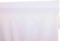 Thumbnail for Muslin Ruffled Bleached White Valance Curtain 16x72 VHC Brands - The Fox Decor
