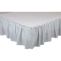 Thumbnail for Sawyer Mill Blue Ticking Stripe Bed Skirts VHC Brands - The Fox Decor