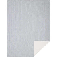 Thumbnail for Sawyer Mill Blue Ticking Stripe Quilt Coverlet VHC Brands - The Fox Decor