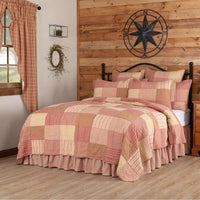 Thumbnail for Sawyer Mill Red Twin Quilt 68Wx86L VHC Brands