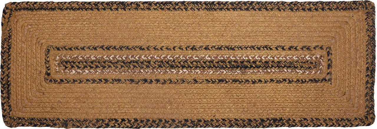 Kettle Grove Jute Stair Tread Stencil Stars Border Rect Latex 8.5x27 VHC Brands - The Fox Decor