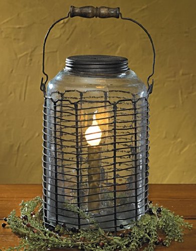 Wire Jar Lamp - Park Designs