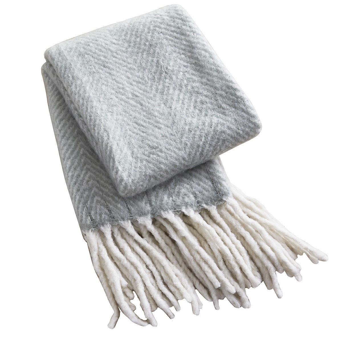 Rowan Throw - Seafoam 50x60 Park Designs - The Fox Decor