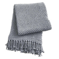 Thumbnail for Open Knit Throw - Mist Park Designs - The Fox Decor