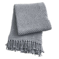 Thumbnail for Open Knit Throw - Mist Park Designs