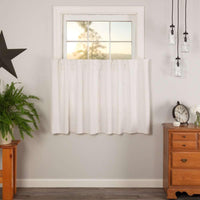 Thumbnail for Simple Life Flax Antique White Tier Curtain Set of 2 L36xW36 VHC Brands - The Fox Decor