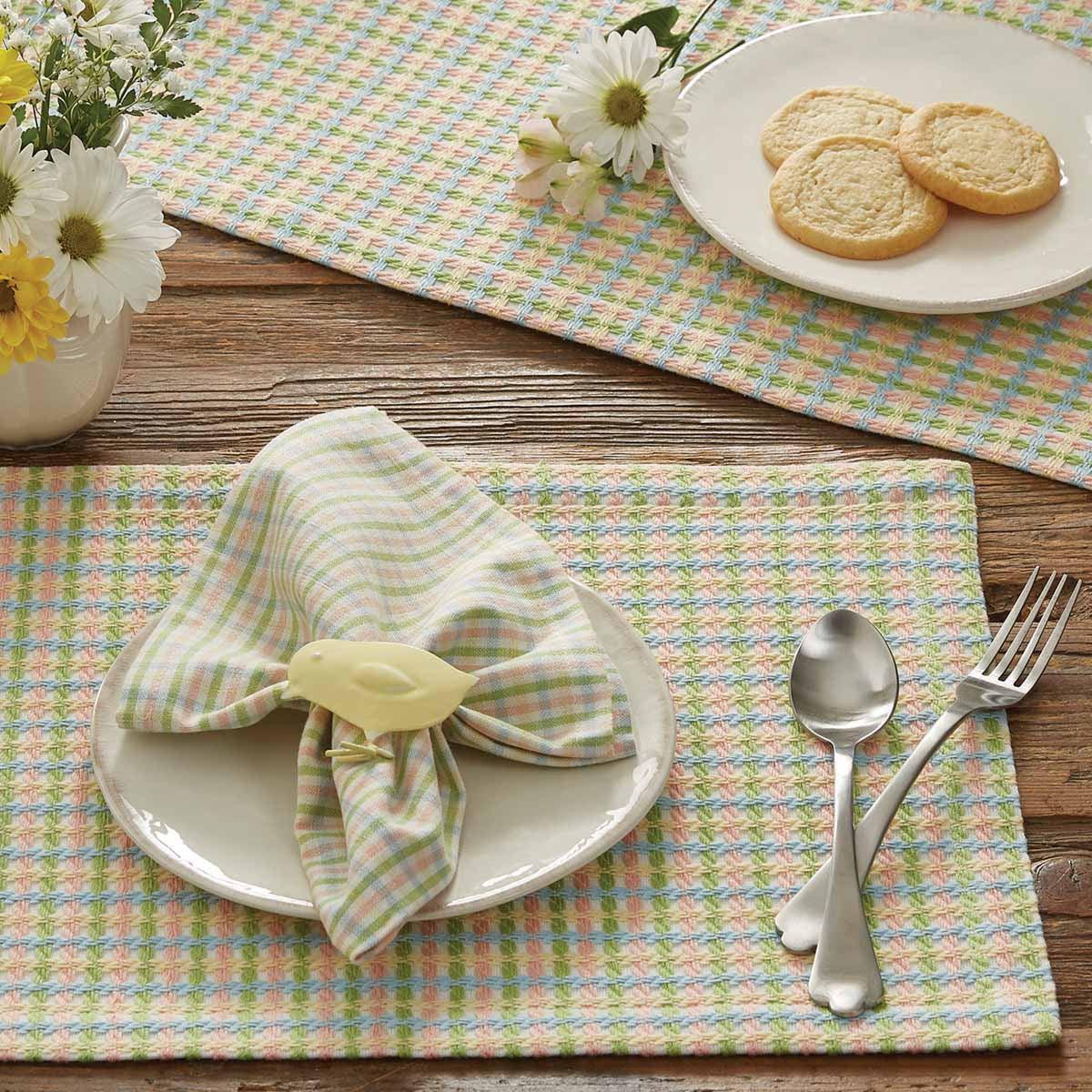 Brushstroke Placemats - Set Of 6 Park Designs - The Fox Decor