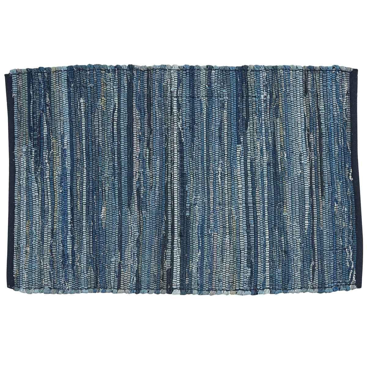 Indigo Chindi Rag Rugs - Park Designs - The Fox Decor