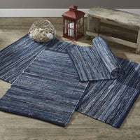 Thumbnail for Indigo Chindi Rag Rugs - Park Designs - The Fox Decor