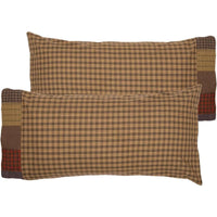 Thumbnail for Cedar Ridge King Pillow Case with Block Border Set of 2 21x40 VHC Brands - The Fox Decor